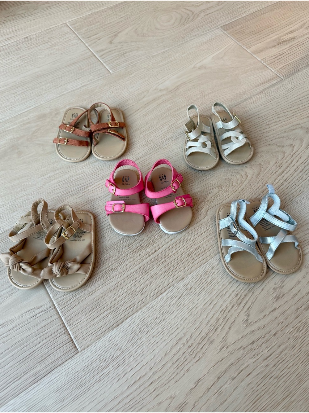 Bundle of GAP Toddler Sandals